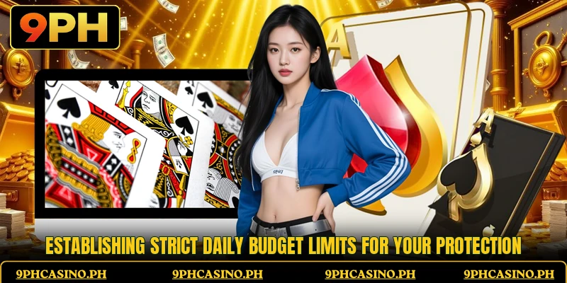 Establishing strict daily budget limits for your protection