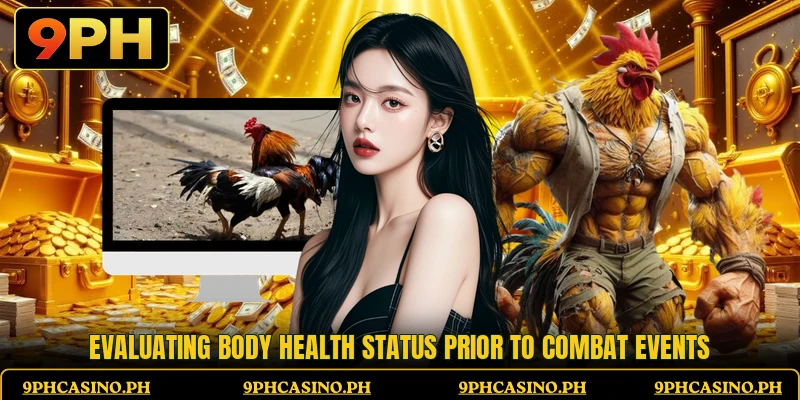 Evaluating body health status prior to combat events