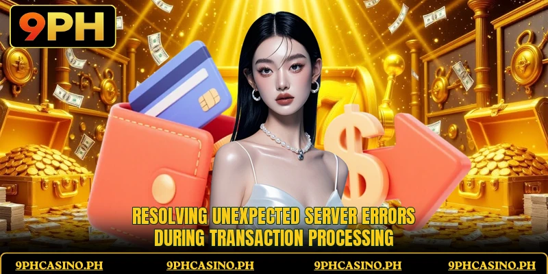 Resolving unexpected server errors during transaction processing Resolving unexpected server errors during transaction processing